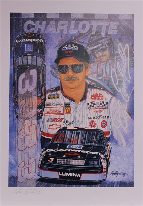 Dale Earnhardt and Sam Bass Print Collection: Legendary Racing Artwork